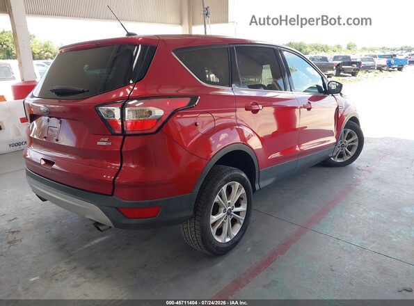 1FMCU9GD9HUB64880 2017 FORD ESCAPE Burgundy Trasero derecho