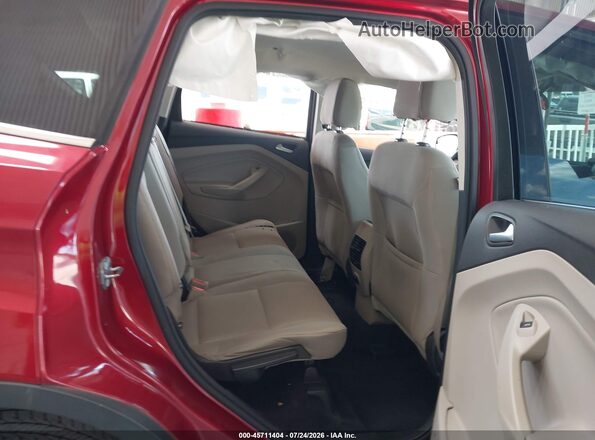 1FMCU9GD9HUB64880 2017 FORD ESCAPE Burgundy Vista de la etiqueta del VIN
