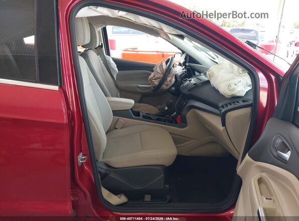 1FMCU9GD9HUB64880 2017 FORD ESCAPE Burgundy Vista interior delantera