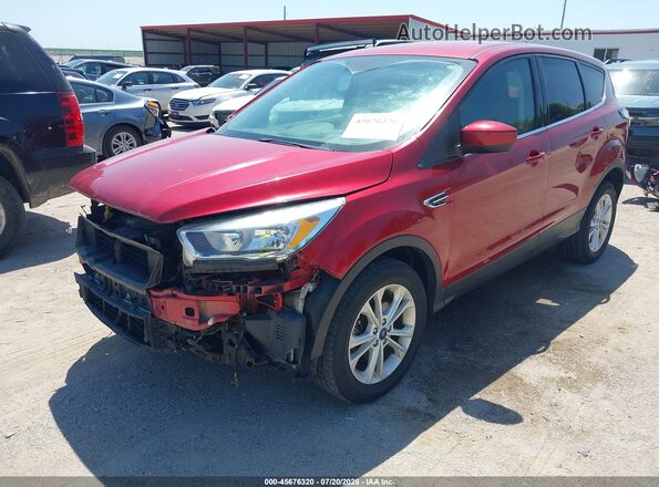 1FMCU9GD9HUD28449 2017 FORD ESCAPE Red Front left