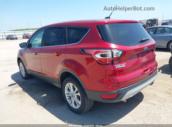 1FMCU9GD9HUD28449 2017 FORD ESCAPE Red Rear left