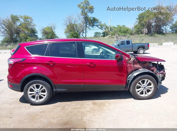 1FMCU9GD9HUD28449 2017 FORD ESCAPE Red 360 interior view