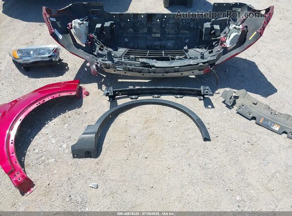 1FMCU9GD9HUD28449 2017 FORD ESCAPE Red Instrument cluster view