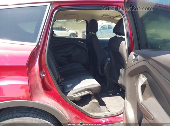 1FMCU9GD9HUD28449 2017 FORD ESCAPE Red VIN sticker view