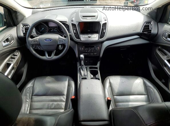 1FMCU9GD9HUE41897 2017 FORD ESCAPE Black Dashboard view
