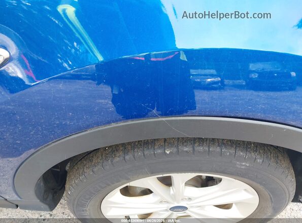 1FMCU9GD9HUE50292 2017 FORD ESCAPE Blue Widok z przodu