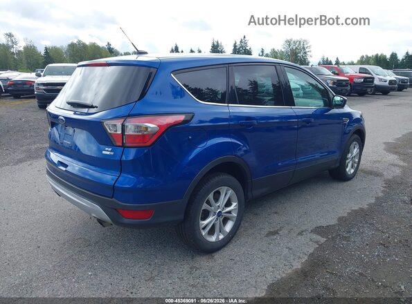 1FMCU9GD9HUE50292 2017 FORD ESCAPE Blue Tył prawy