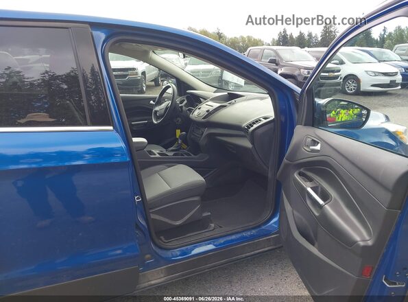 1FMCU9GD9HUE50292 2017 FORD ESCAPE Blue Widok wnętrza z przodu