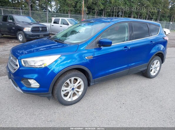 1FMCU9GD9HUE50292 2017 FORD ESCAPE Blue Przód lewy