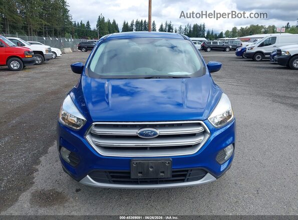 1FMCU9GD9HUE50292 2017 FORD ESCAPE Blue Widok zestawu wskaźników