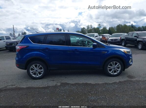 1FMCU9GD9HUE50292 2017 FORD ESCAPE Blue Widok wnętrza z tyłu