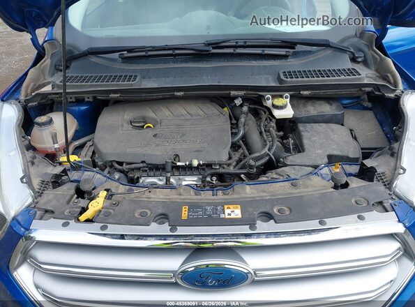 1FMCU9GD9HUE50292 2017 FORD ESCAPE Blue Widok z tyłu