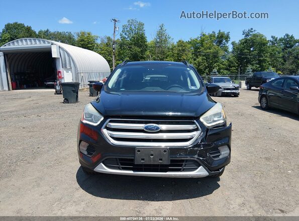 1FMCU9GD9HUE82952 2017 FORD ESCAPE Black ხელსაწყოთა პანელის ხედი