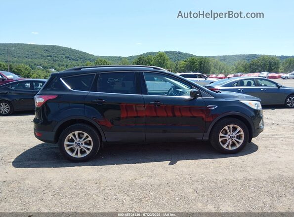 1FMCU9GD9HUE82952 2017 FORD ESCAPE Black უკანა სალონის ხედი