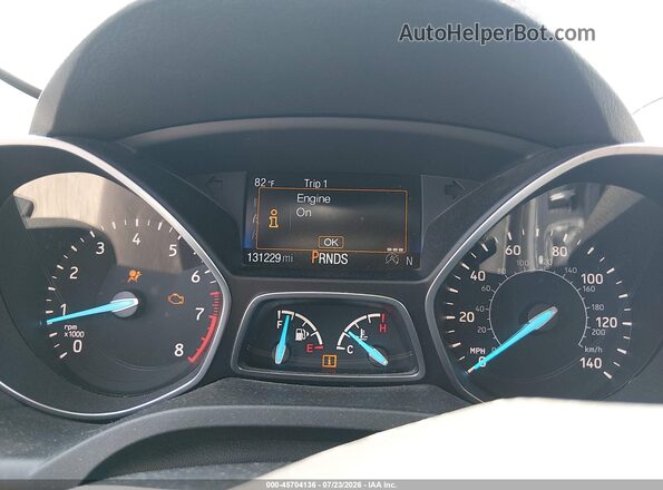 1FMCU9GD9HUE82952 2017 FORD ESCAPE Black უკანა სავარძლების ხედი