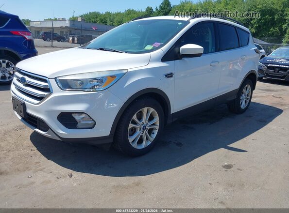 1FMCU9GD9JUA10904 2018 FORD ESCAPE Белый Передняя левая четверть
