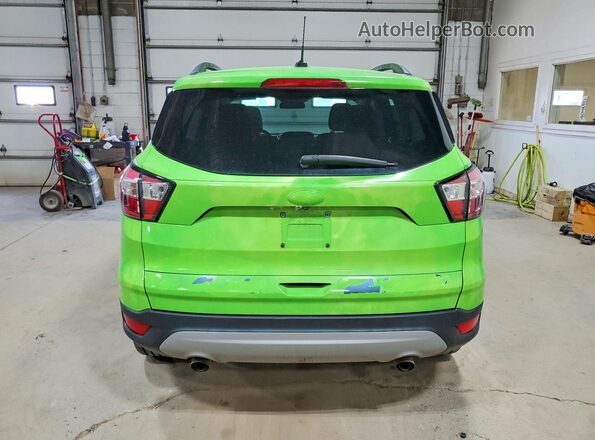 1FMCU9GD9JUB25583 2018 FORD ESCAPE Blue Вид ззаду