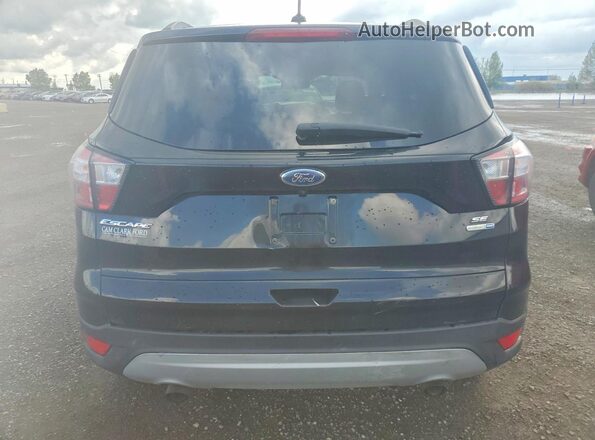 1FMCU9GD9JUB57420 2018 FORD ESCAPE Black Rear view