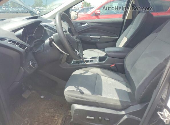1FMCU9GD9JUB57420 2018 FORD ESCAPE Black Front interior view