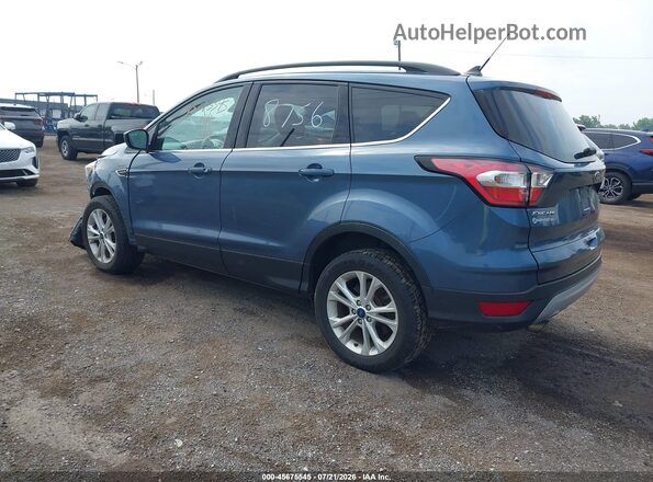 1FMCU9GD9JUB68756 2018 FORD ESCAPE Blue უკანა მარცხენა