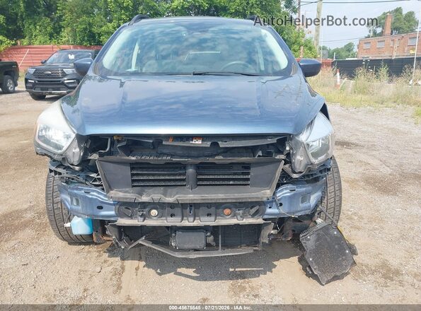 1FMCU9GD9JUB68756 2018 FORD ESCAPE Blue წინა ხედი
