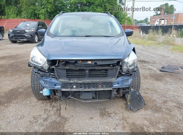 1FMCU9GD9JUB68756 2018 FORD ESCAPE Blue ხელსაწყოთა პანელის ხედი