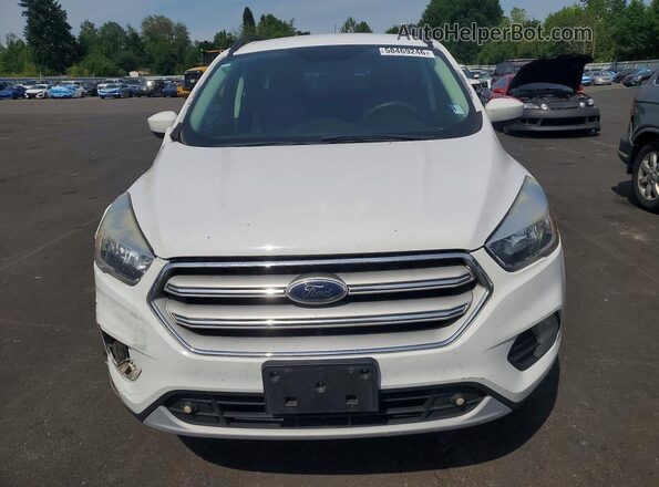 1FMCU9GD9JUB74394 2018 FORD ESCAPE White Vista frontal