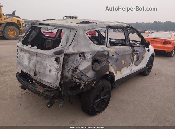 1FMCU9GD9JUC00993 2018 FORD ESCAPE White Tył prawy