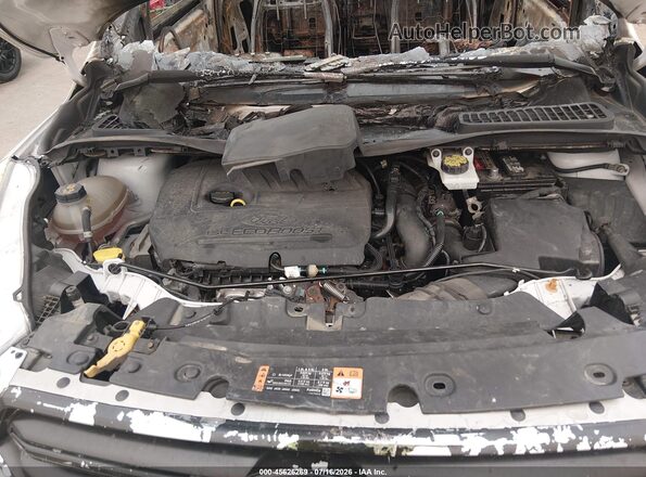 1FMCU9GD9JUC00993 2018 FORD ESCAPE White Widok z tyłu