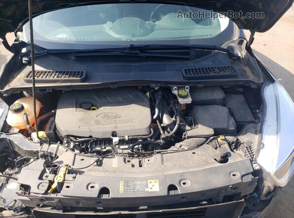 1FMCU9GD9JUC25439 2018 FORD ESCAPE Black Vista interior trasera