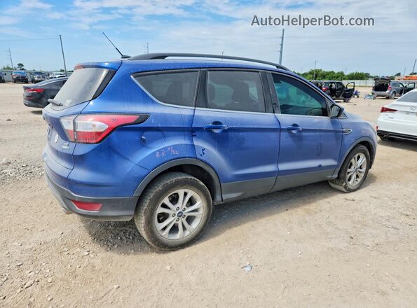 1FMCU9GD9JUC37428 2018 FORD ESCAPE Blue Trasero derecho