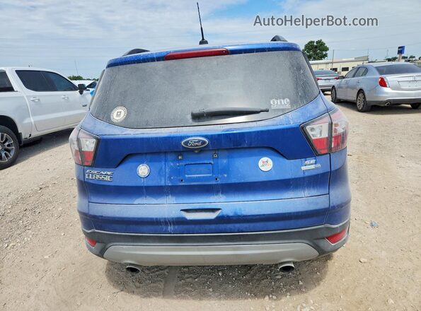 1FMCU9GD9JUC37428 2018 FORD ESCAPE Blue Vista trasera