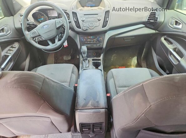 1FMCU9GD9JUC37428 2018 FORD ESCAPE Blue Vista del salpicadero