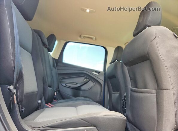 1FMCU9GD9JUC37428 2018 FORD ESCAPE Blue Vista interior trasera