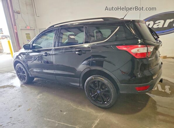 1FMCU9GD9JUC51748 2018 FORD ESCAPE Black Tył lewy