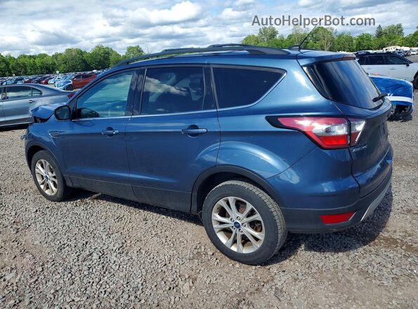 1FMCU9GD9JUC54083 2018 FORD ESCAPE Blue Tył lewy