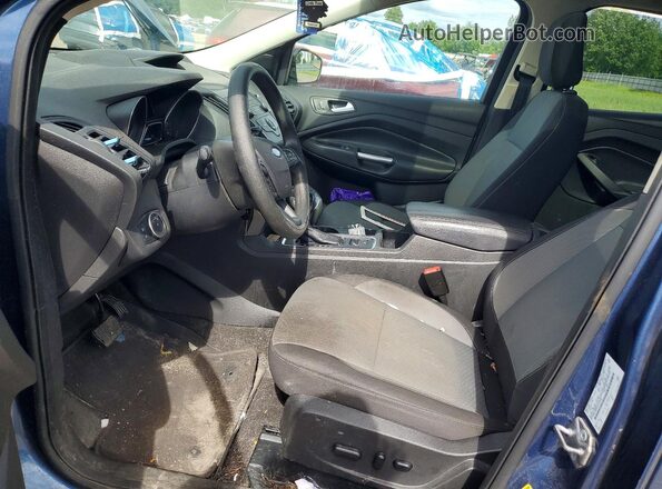 1FMCU9GD9JUC54083 2018 FORD ESCAPE Blue Widok wnętrza z przodu