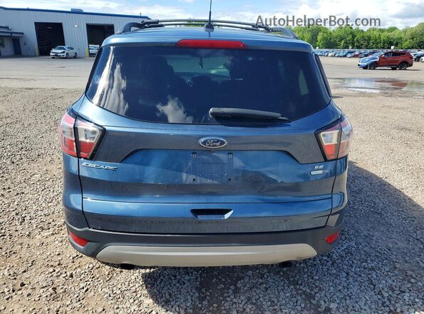 1FMCU9GD9JUC54083 2018 FORD ESCAPE Blue Widok z tyłu