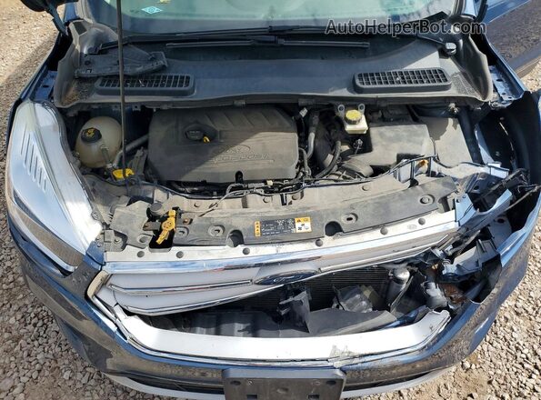 1FMCU9GD9JUC54083 2018 FORD ESCAPE Blue Widok komory silnika