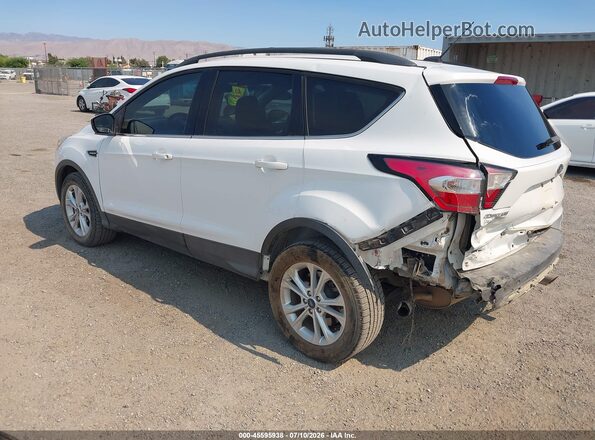 1FMCU9GD9JUC77296 2018 FORD ESCAPE White უკანა მარცხენა