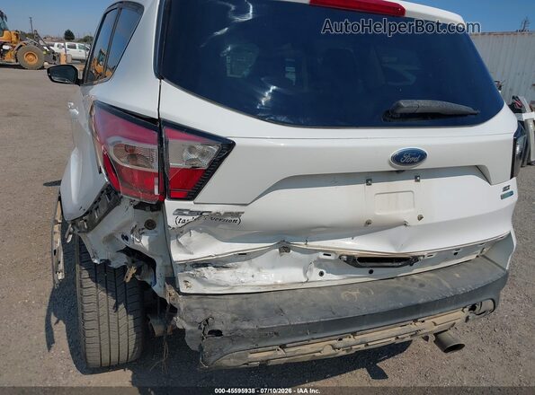 1FMCU9GD9JUC77296 2018 FORD ESCAPE White წინა ხედი