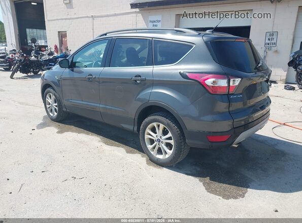 1FMCU9GD9JUD08563 2018 FORD ESCAPE Серый Задняя левая четверть