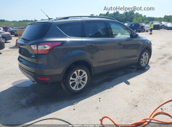 1FMCU9GD9JUD08563 2018 FORD ESCAPE Серый Задняя правая четверть