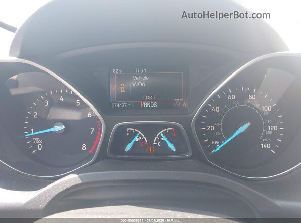 1FMCU9GD9JUD08563 2018 FORD ESCAPE Серый Вид задних сидений