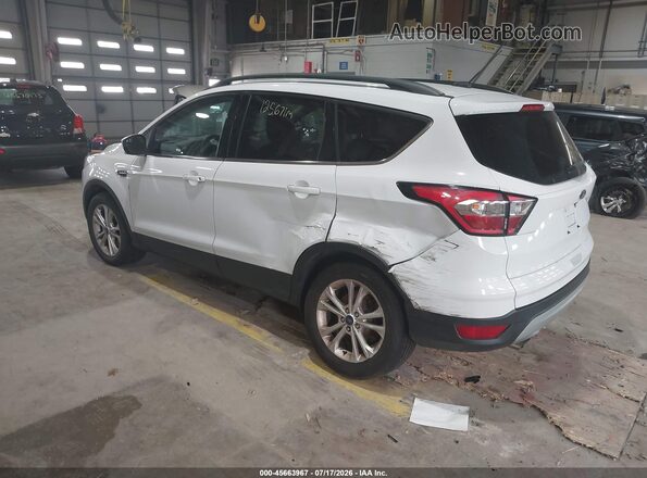 1FMCU9GD9JUD19594 2018 FORD ESCAPE Белый Задняя левая четверть
