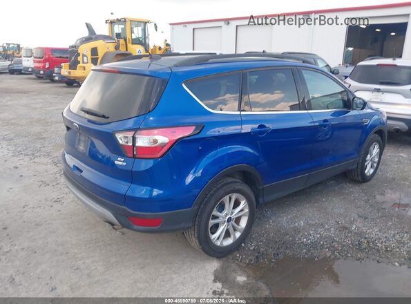 1FMCU9GD9JUD31101 2018 FORD ESCAPE Blue Rear right