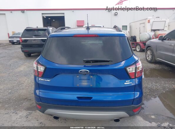 1FMCU9GD9JUD31101 2018 FORD ESCAPE Blue 