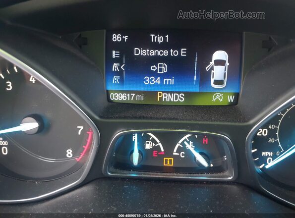 1FMCU9GD9JUD31101 2018 FORD ESCAPE Blue 