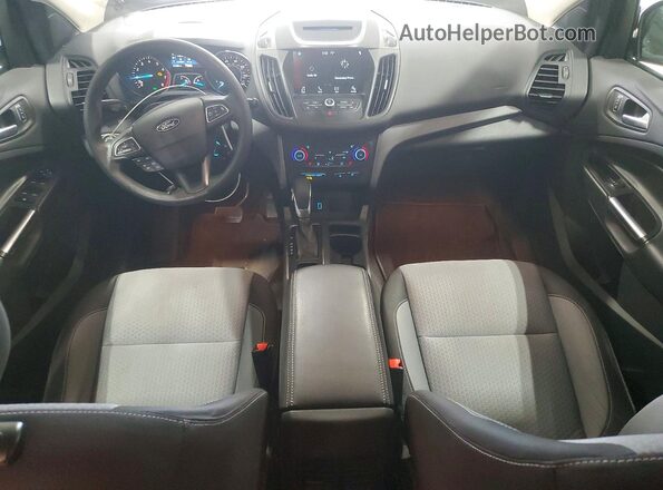 1FMCU9GD9JUD33186 2018 FORD ESCAPE Серый Вид панели приборов