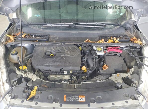1FMCU9GD9JUD33186 2018 FORD ESCAPE Серый Вид подкапотного пространства
